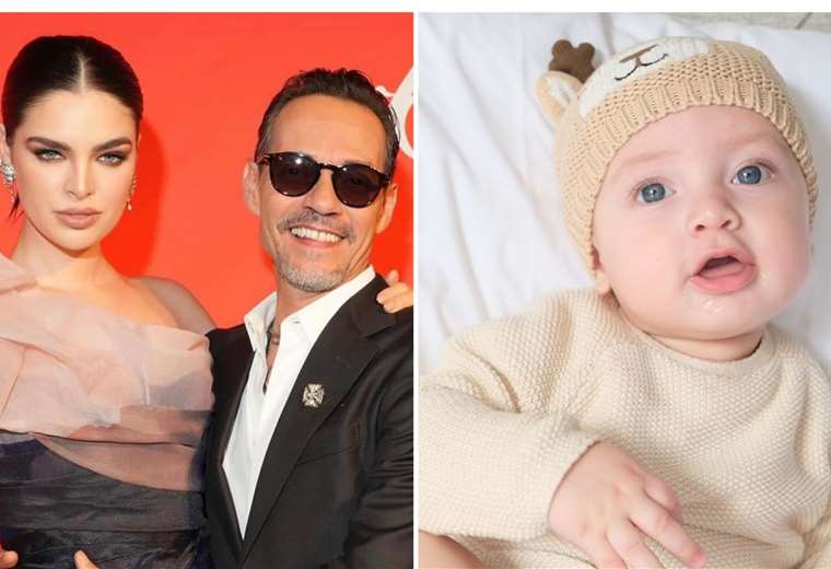 Marquitos, el bebé de Marc Anthony y Nadia Ferreira heredó la belleza de su mamá