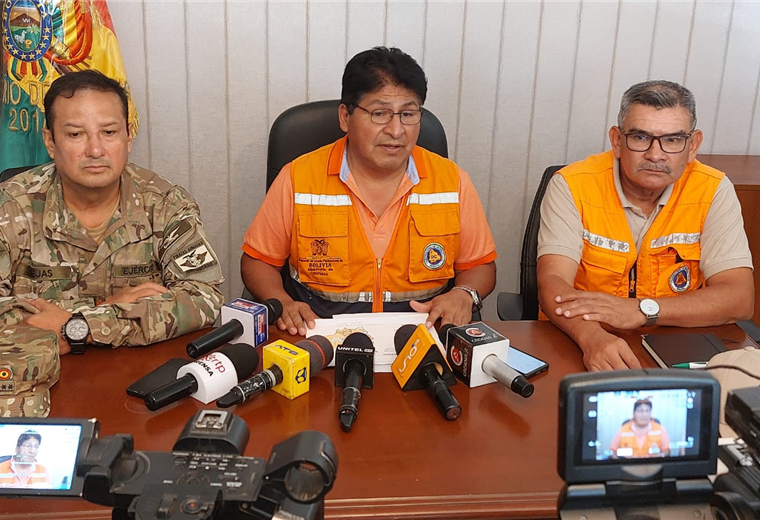 Defensa Civil alerta sobre intensas lluvias e inundaciones en Santa Cruz y otras regiones del oriente boliviano