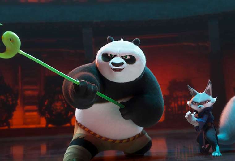 ¿Qué actores están detrás de los personajes de «Kun Fu Panda 4»?