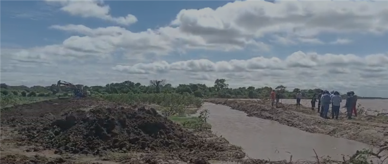 Crecida del río Grande en San Lorenzo fue mínima y no causó daños, reporta el Municipio