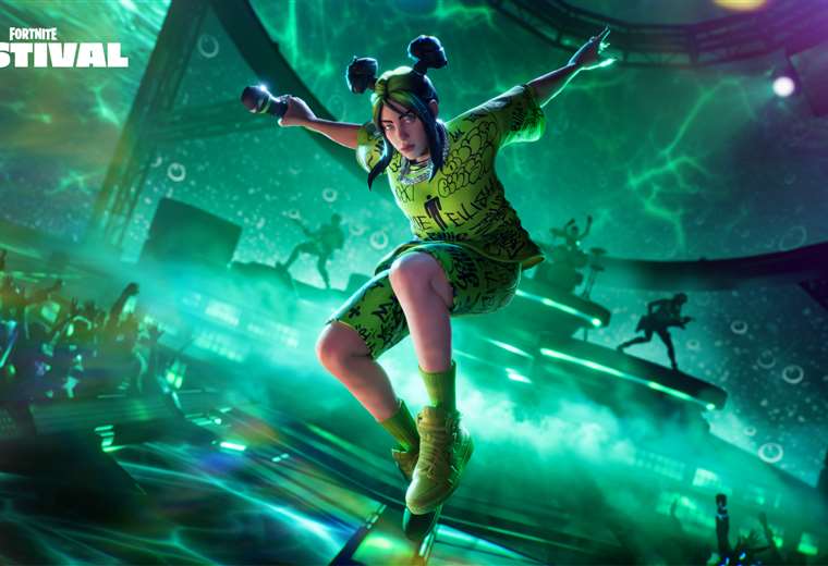 Billie Eilish llega al Fortnite Festival