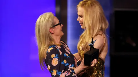 Meryl Streep bromea sobre el «trauma» de actuar junto a Nicole Kidman