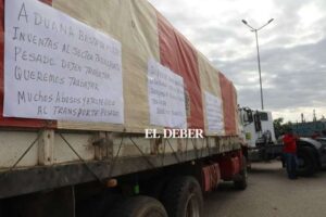 Empresarios piden retomar “el diálogo” ante bloqueos protagonizados por el transporte pesado