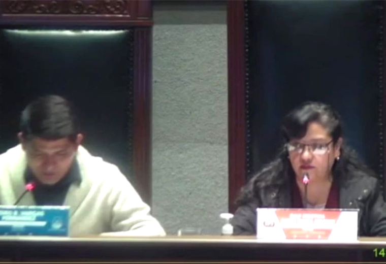 Senadora Santa María preside el Senado y remite proyectos de leyes 073 y 075 al pleno de la Asamblea Legislativa