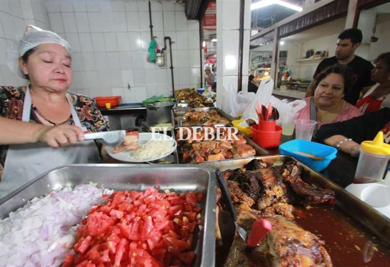 Menos arroz y ensaladas: se reducen las porciones en las pensiones de Santa Cruz