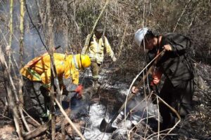 Santa Cruz registra siete incendios activos y 2.594 focos de calor