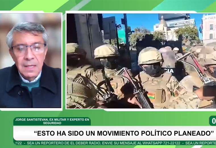 Jorge Santistevan: «Esto no ha sido golpe de Estado, ha sido un movimiento político planeado»