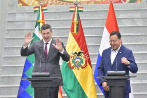 Luis Arce compara el crecimiento de Bolivia con el de Paraguay: “somos las economías más dinámicas de la región”