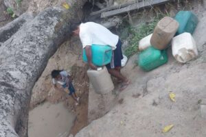 En San Pedro de Capacho la sequía golpea a 63 familias, cada una vive con 80 litros de agua por semana