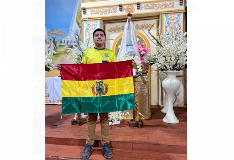 Enrique García, un joven pailoneño, representará a Bolivia en encuentro Pastoral en Paraguay