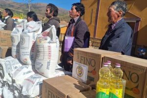 Gobierno envía ayuda humanitaria para tres municipios cruceños
