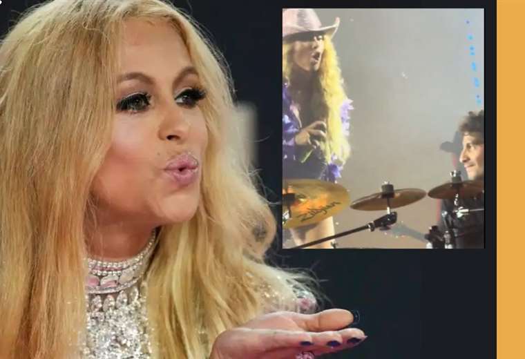 Paulina Rubio se enoja e insulta a su baterista en pleno concierto