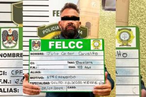 Cae en Santa Cruz un brasileño buscado en su país por 29 delitos