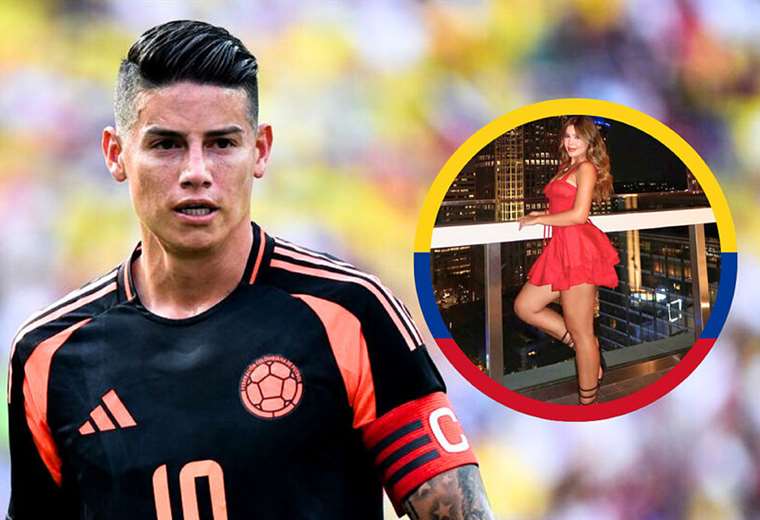 Una modelo sería la nueva novia de James Rodríguez