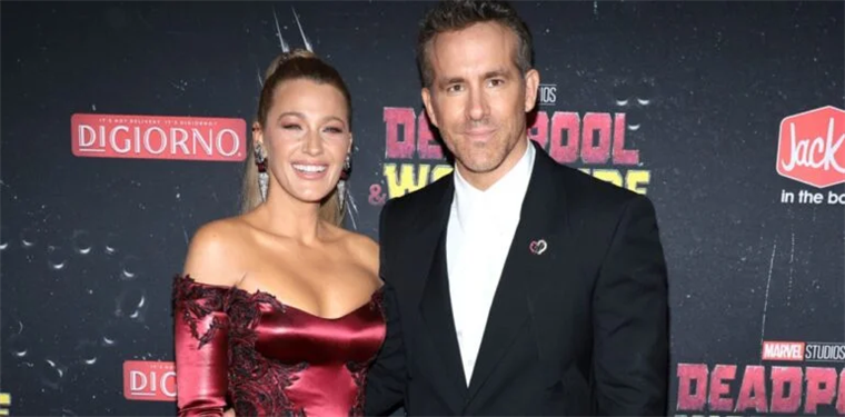 Ryan Reynolds revela el nombre de su cuarta hija en el estreno de ‘Deadpool & Wolverine’