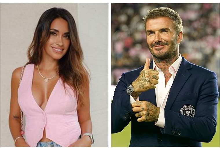 ¿Antonela Roccuzzo y David Beckham se coquetean?