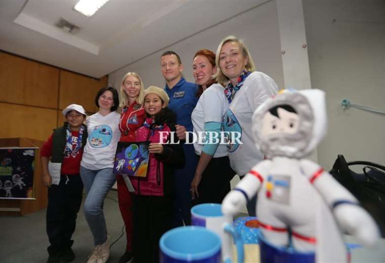 Sergey Kud-Sverchkov, el astronauta ruso que explora el espacio de los niños en Santa Cruz