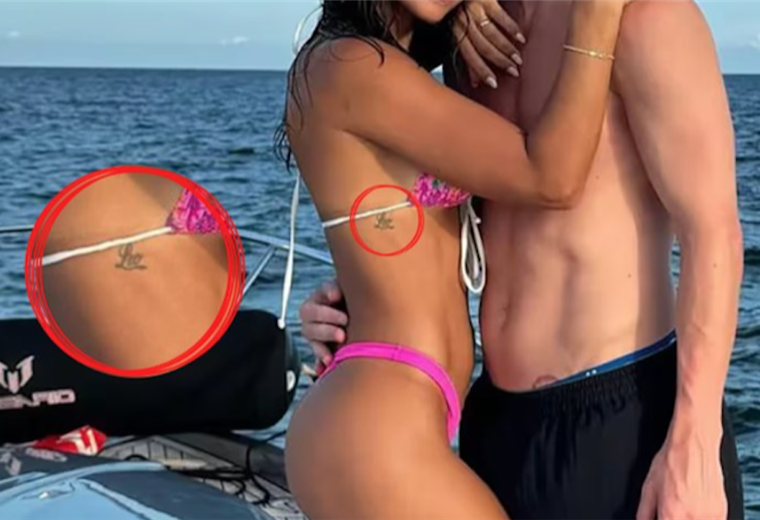 Antonela Roccuzzo se hizo un tatuaje y se lo dedicó a Messi