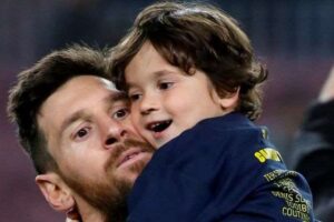 ¿Qué le hizo Mateo Messi a su padre que lo hizo enojar?