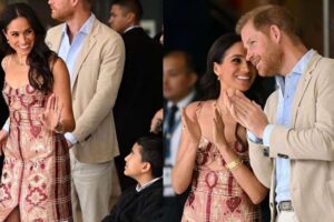 Meghan Markle usó un reloj Cartier que perteneció a la princesa Diana