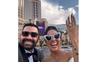 La cantante cruceña Camila Soruco se casó en Las Vegas