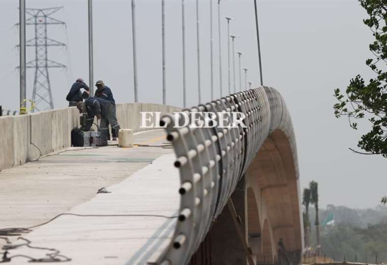 En cinco días se inaugura el nuevo puente que conecta Santa Cruz de la Sierra con Porongo