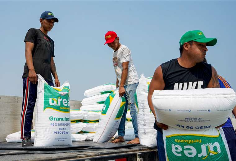 Crece la venta de urea en el mercado interno, Santa Cruz acapara el 63% de la producción