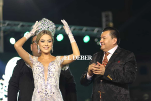 Lía Barrientos es oficialmente reina de Santa Cruz 2024