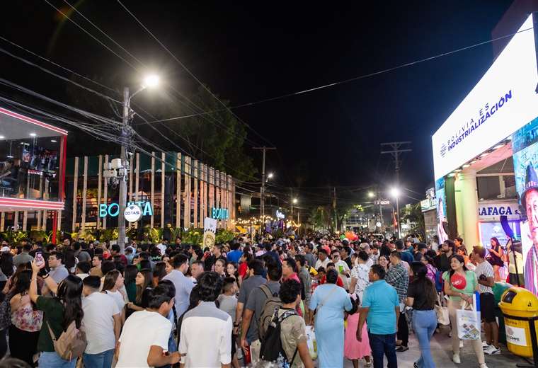 Más de 309.000 visitas recibe la feria Expocruz 2024 en ocho días de exhibición