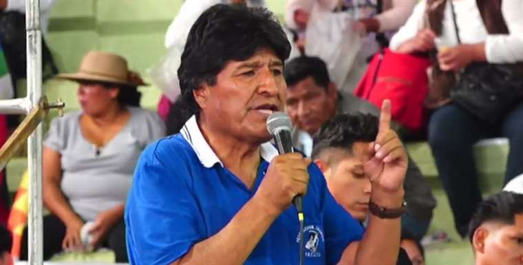 Evo Morales admite que puede ser aprehendido y pide unidad a sus seguidores