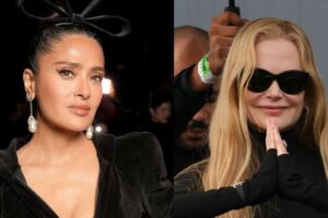 Esta es la verdad detrás del tenso momento entre Nicole Kidman y Salma Hayek