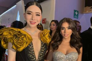 Anahí Zambrano brilla en México; fue invitada a prestigiosos eventos en ese país