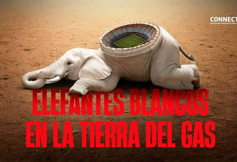 La ruta de los elefantes blancos en la tierra del gas