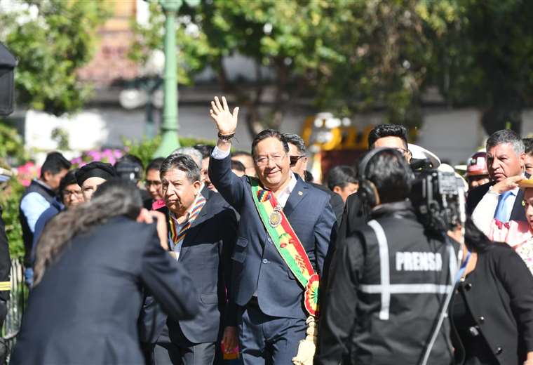 Arce convoca a estar más unidos que nunca “frente a aquellos que intentan socavar la democracia”