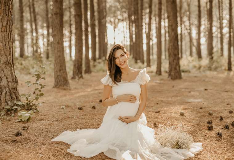 “Dios me permite tener a este niño como un hermoso regalo y milagro de su amor, que viene a completar mi familia”